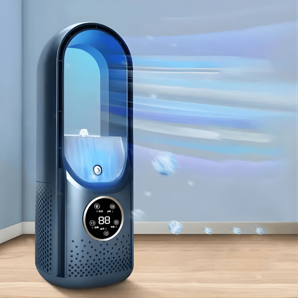 Kompakte Mobile Klimaanlage - Leise Flügellose Kühlung für Schlafzimmer und Büros 6