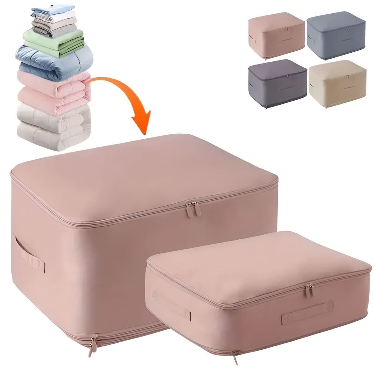 SpaceSaver Bag – Compression Storage Bags for Clothing & Bedding