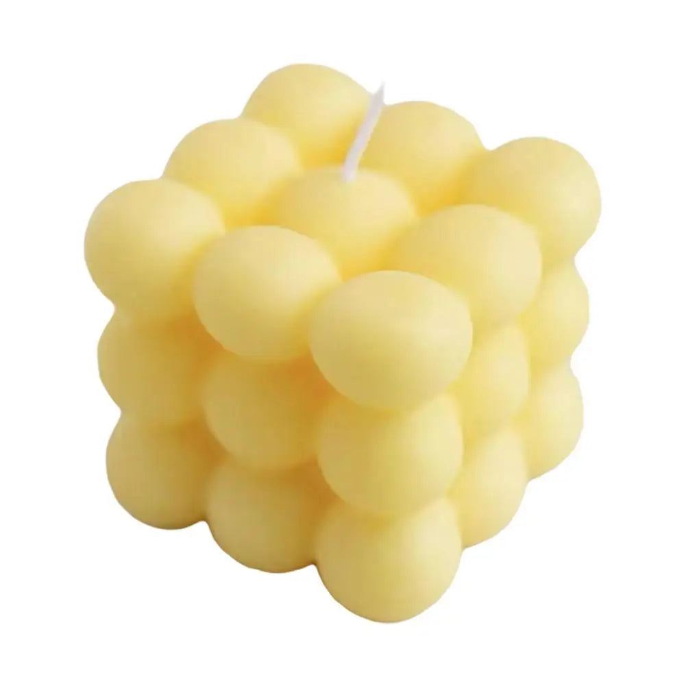 AromaCube Scented Candle – Handmade Soy Wax Cube Candle, Decorative & Fragrant