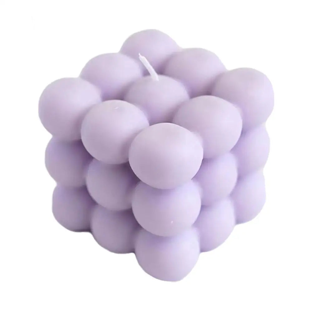 AromaCube Scented Candle – Handmade Soy Wax Cube Candle, Decorative & Fragrant