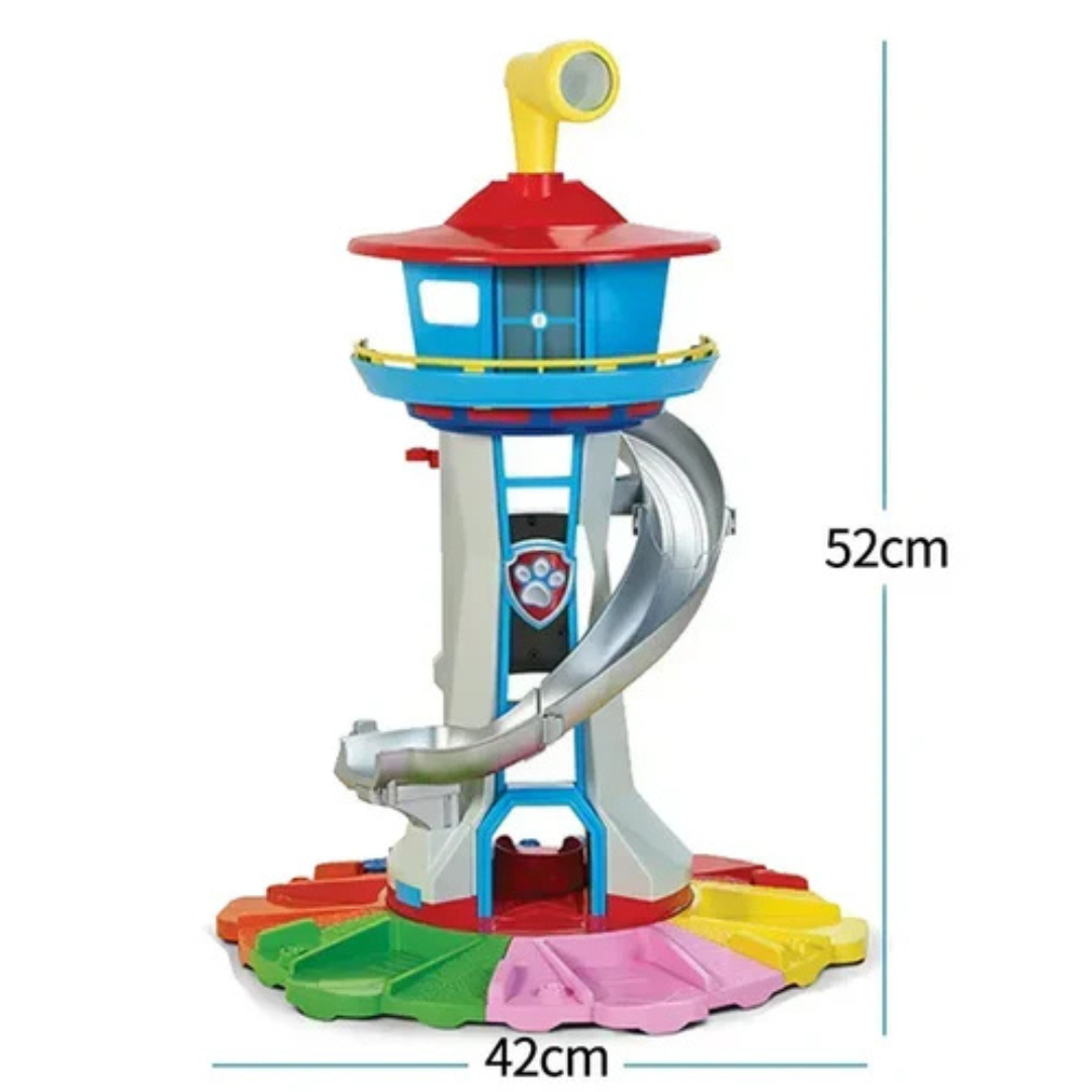 Juego de aventura con tobogán – Set de juego creativo con resbaladilla y coches para niños