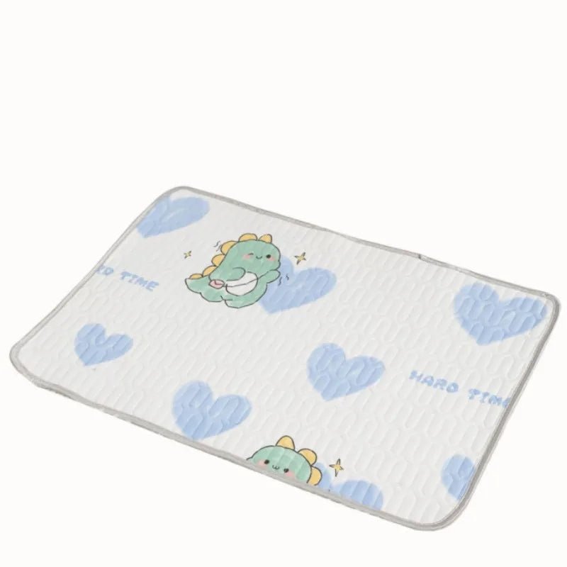 Kühlmatte Katze - Erfrischende Eisseide Kissen für Komfort und Kühlung 9