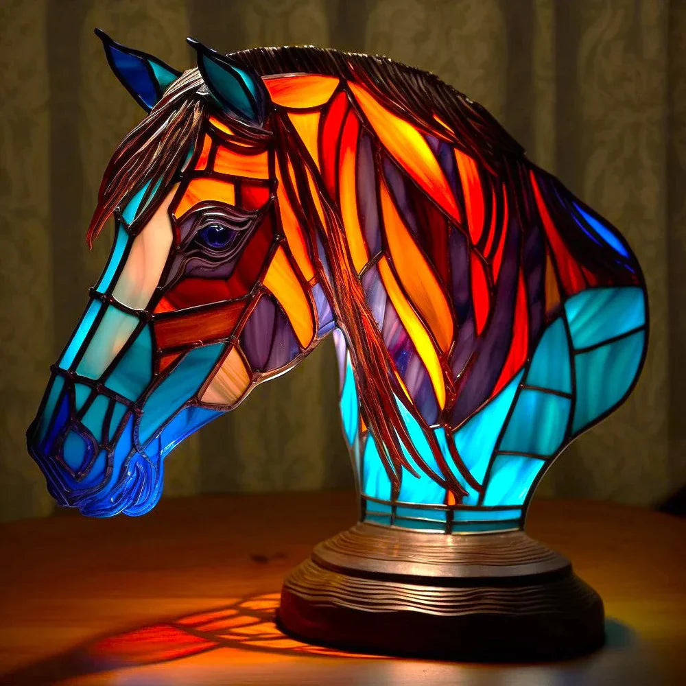 Lámpara de arte VitraFauna – Lámpara artística de animales para una atmósfera hogareña con estilo