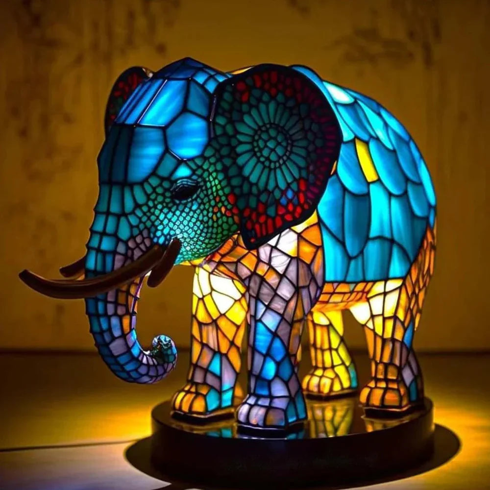 Lámpara de arte VitraFauna – Lámpara artística de animales para una atmósfera hogareña con estilo