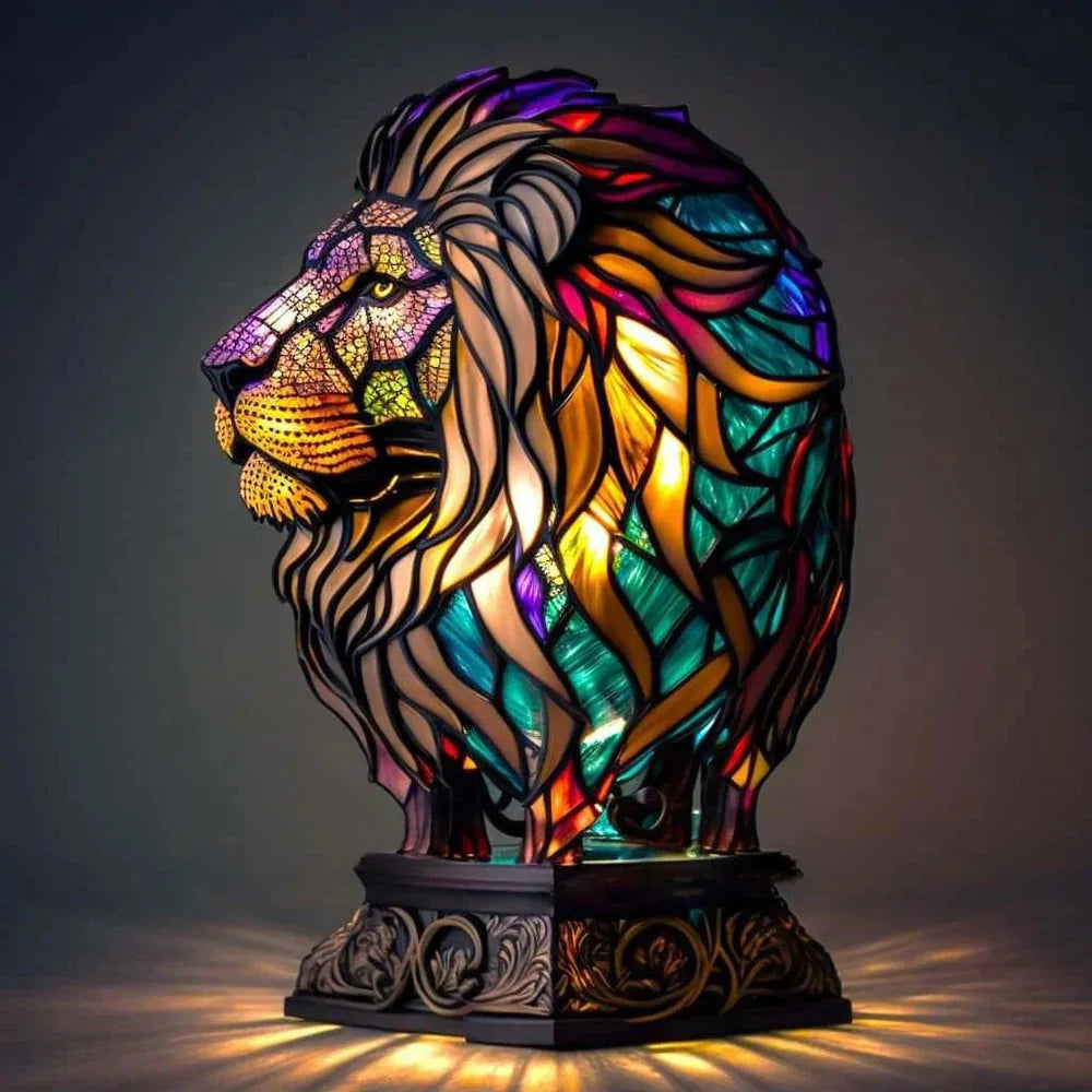 Lámpara de arte VitraFauna – Lámpara artística de animales para una atmósfera hogareña con estilo