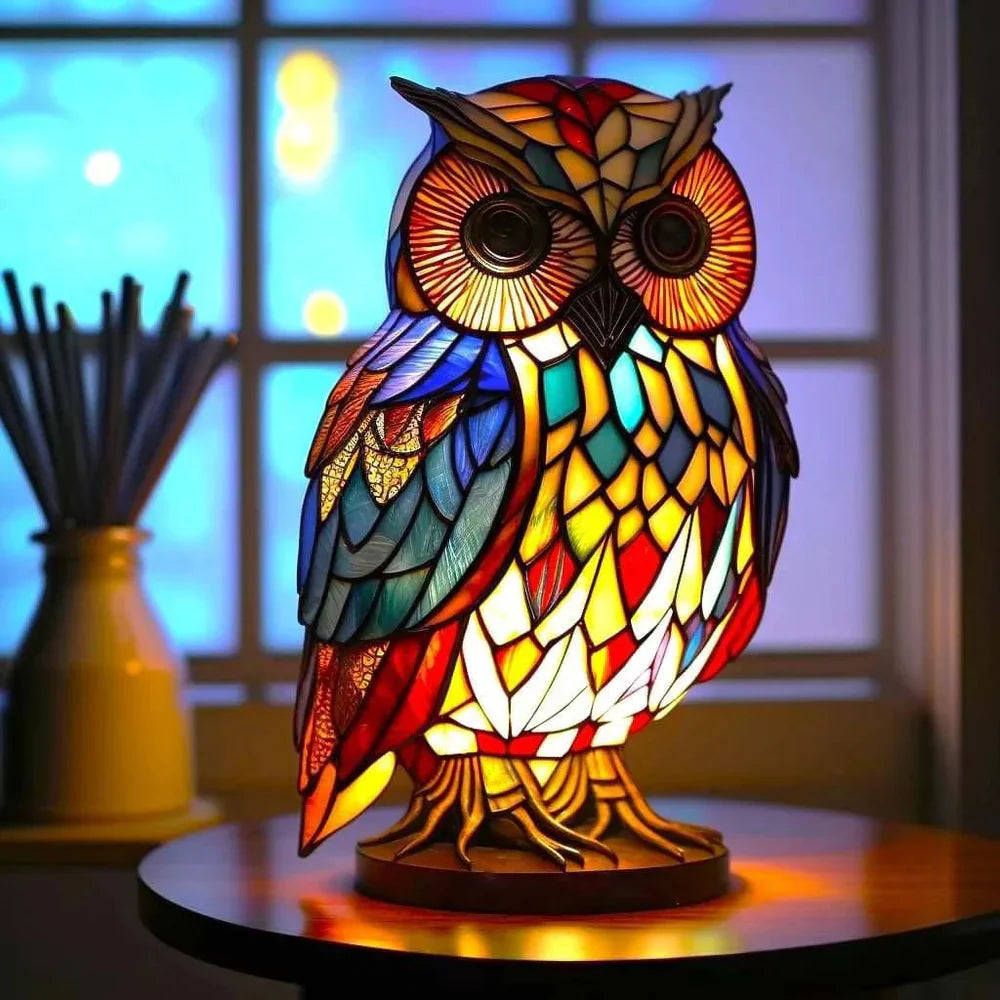 Lámpara de arte VitraFauna – Lámpara artística de animales para una atmósfera hogareña con estilo