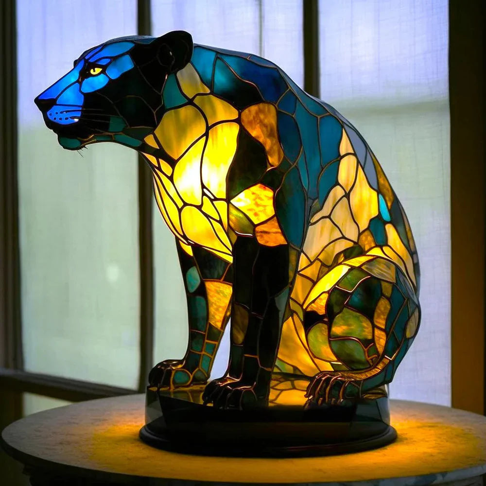 Lámpara de arte VitraFauna – Lámpara artística de animales para una atmósfera hogareña con estilo