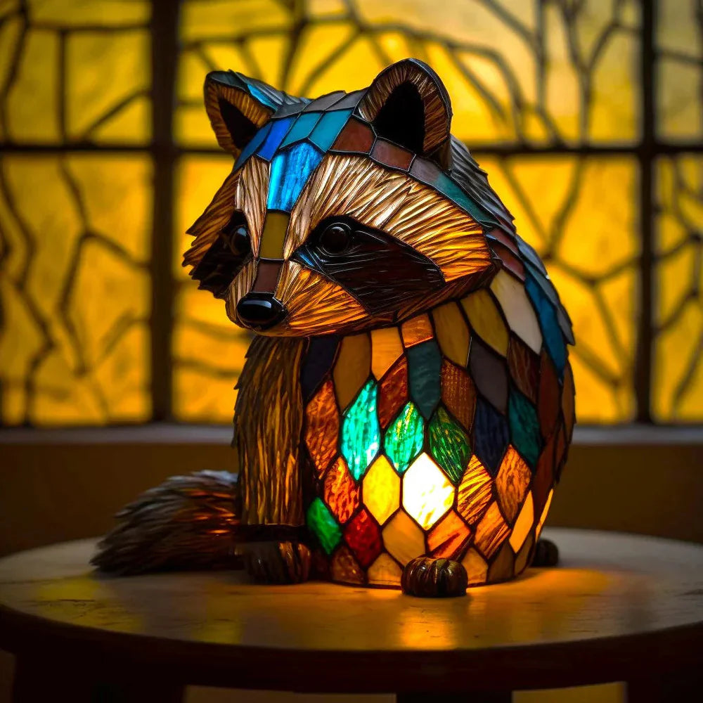 Lámpara de arte VitraFauna – Lámpara artística de animales para una atmósfera hogareña con estilo
