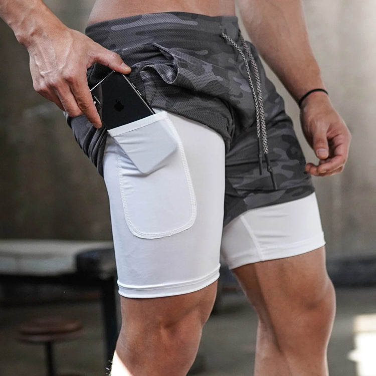 Maverick Camo Shorts – Sportieve camouflage shorts voor mannen