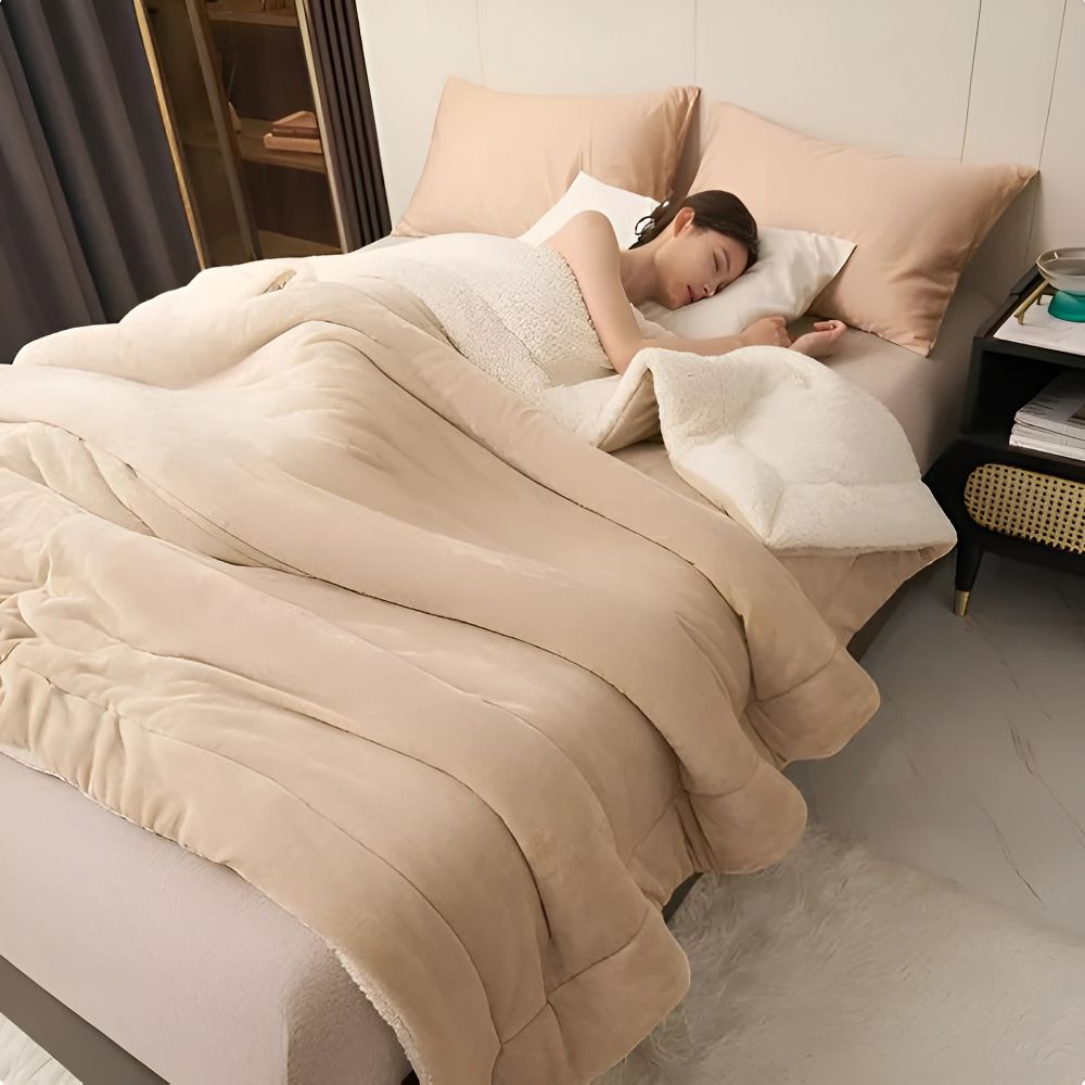 CozyLuxe – Luxe fleece deken voor comfort & warmte