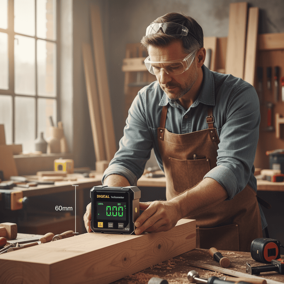 LASERSCAN – Digitaler 4-seitiger magnetischer Laser-Winkelscanner (1 kaufen, 1 gratis) 4