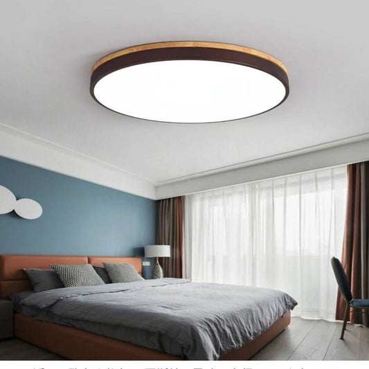 NORDLUMINA LIGHT - Modern ceiling light made of natural wood for every room