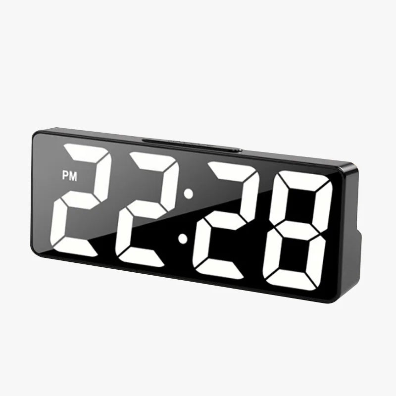 LumiTime – LED Digital Alarm Clock with Temperature Display