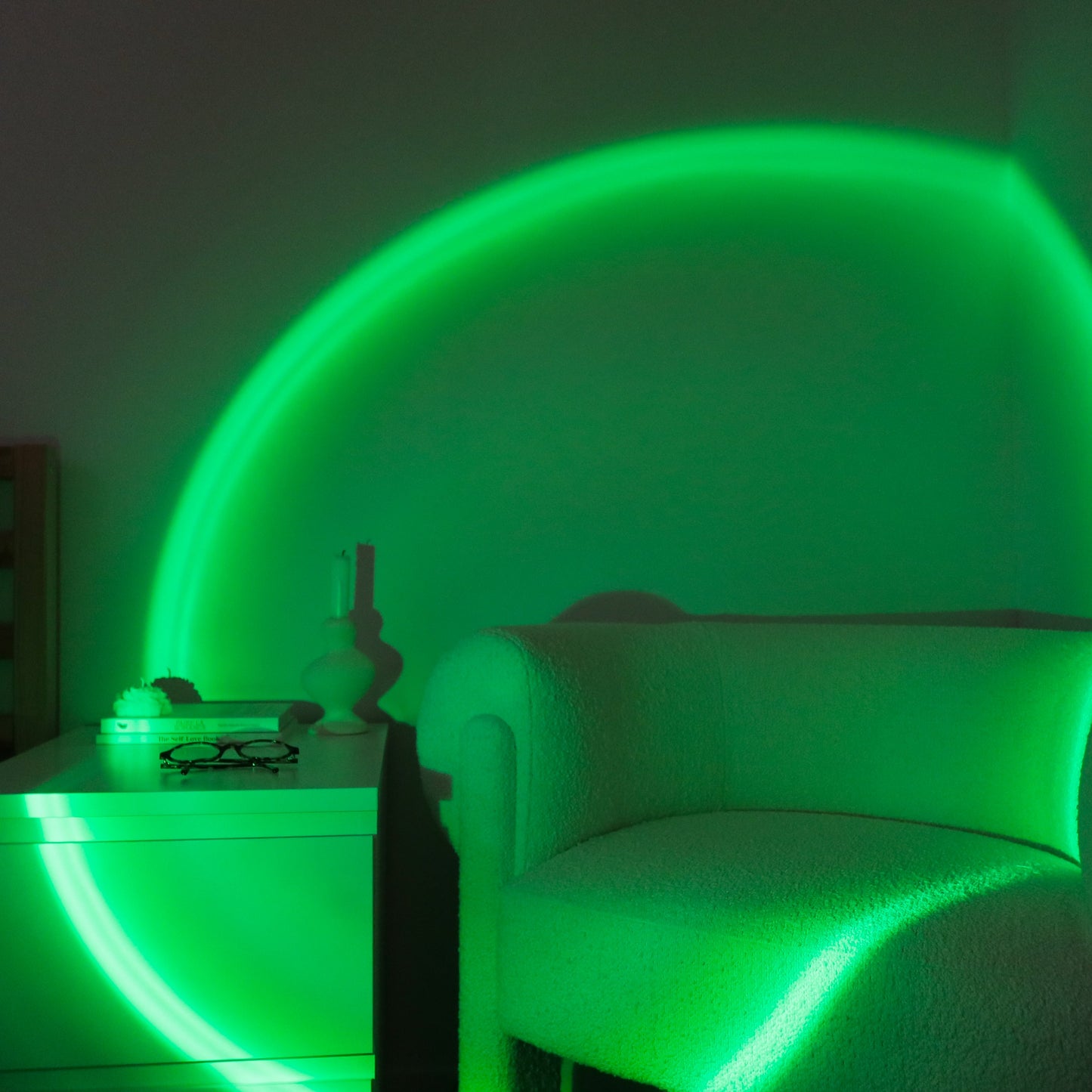 GOLDEN GLOW - Sunset lamp for atmospheric indoor lighting