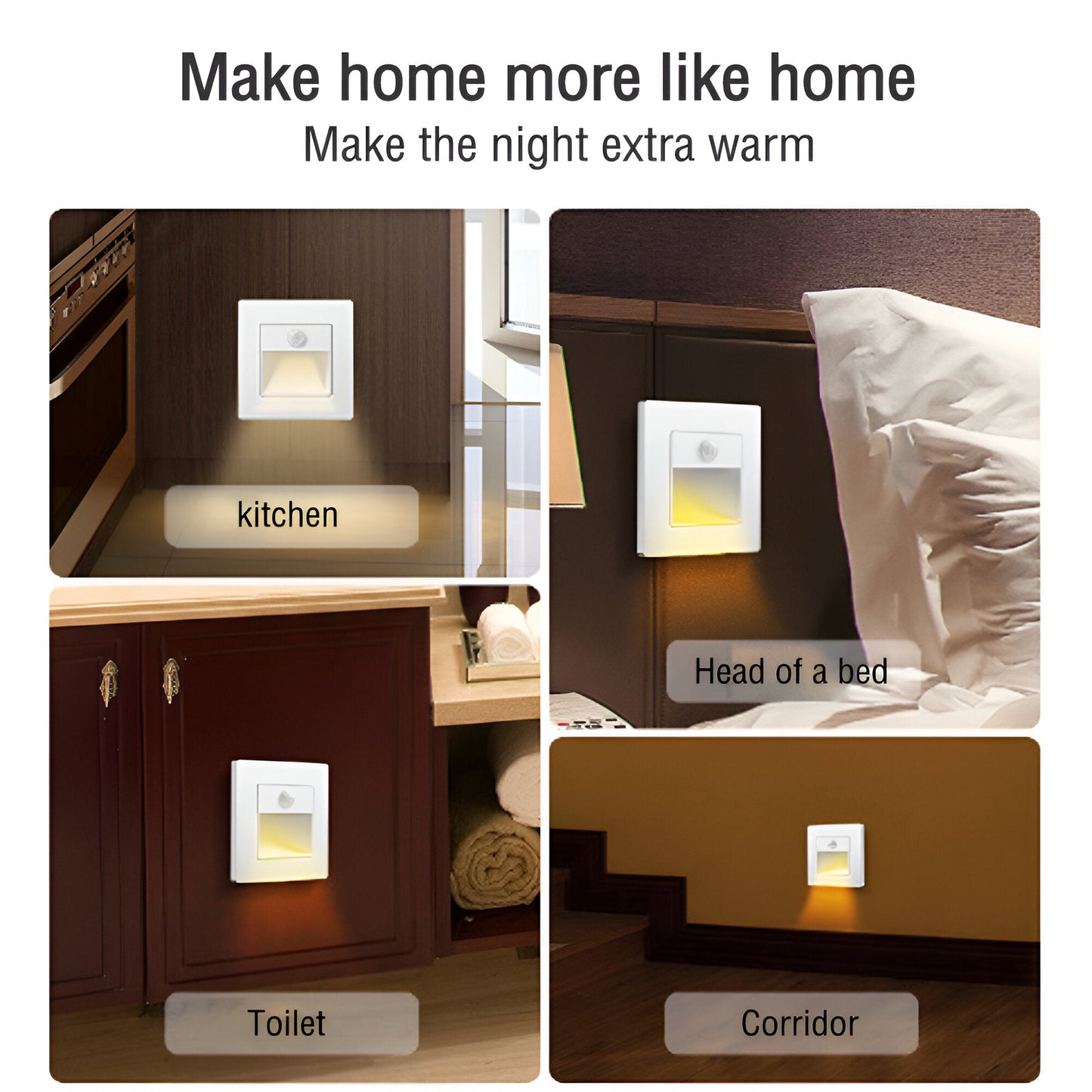LumiStep Wall Light - LED wall light with motion sensor for more safety in the dark