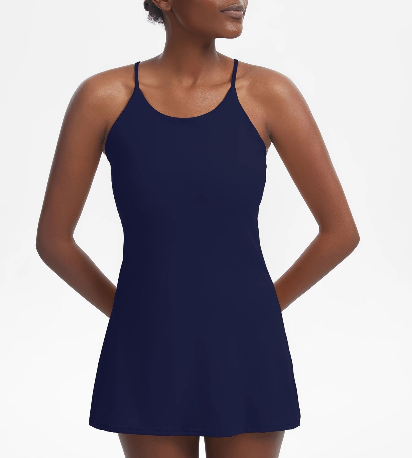 LIANA ACTIVE DRESS - sports dress with integrated shorts and pockets for maximum freedom of movement