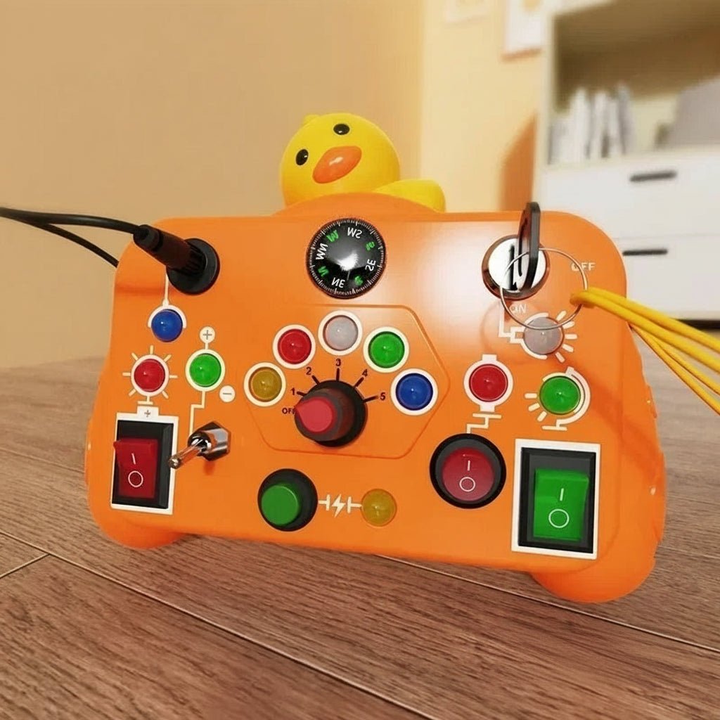LIGHTIPLAY – Interaktives Montessori-Sinnesbrett mit LED für Kinder von 2–4 Jahren 10