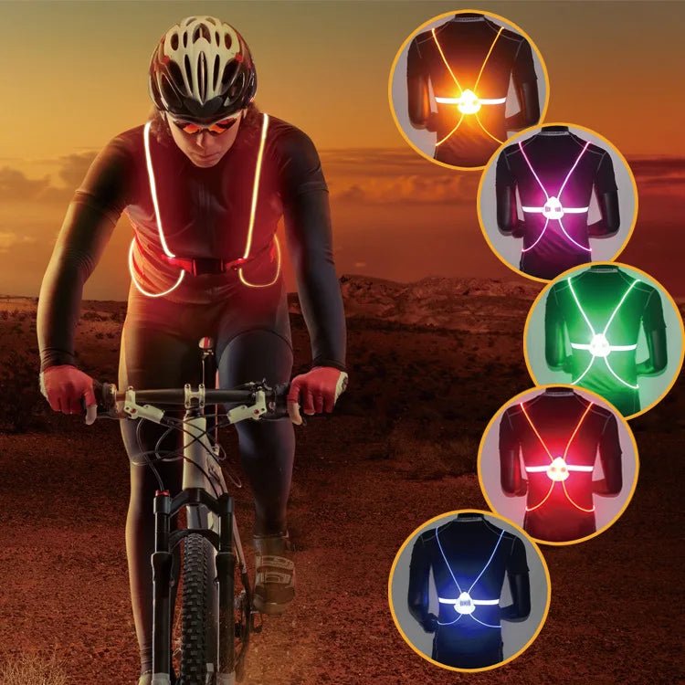 LIGHTRUN – Reflektierende LED-Laufweste mit Frontlicht für mehr Sicherheit bei Nacht 7