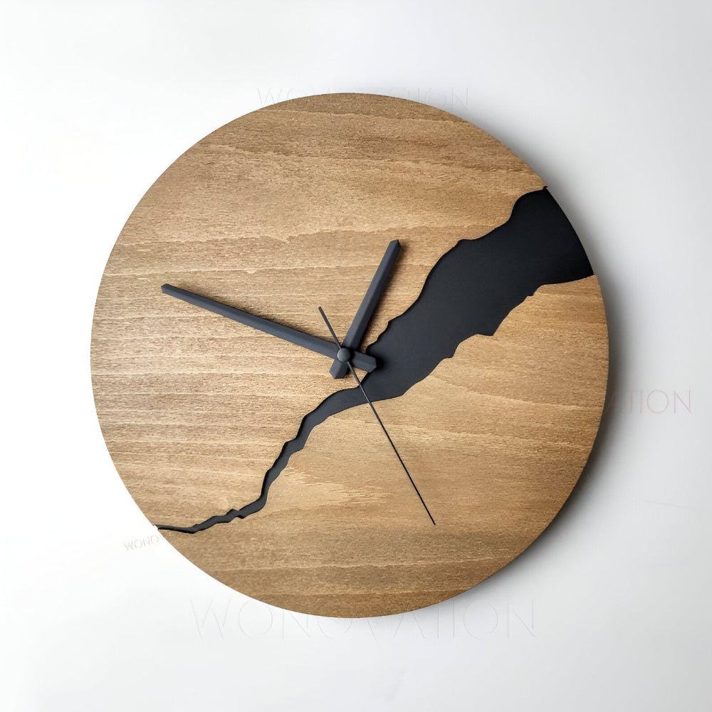LIGNOCRAFT – Elegante Wanduhr aus Holz für zeitlos modernes Wohnambiente 6
