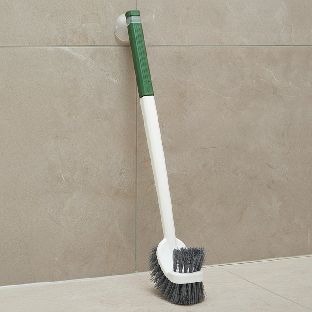 LONGRACH – Wandmontierte, doppelseitige Toilettenbürste für die gründliche Reinigung 9