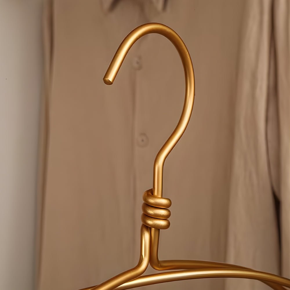 LOSETTA – Premium Extra Wide Aluminium Kleiderbügel-Set, 6er-Set mit robuster Verarbeitung 7