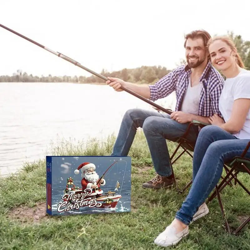 HookQuest Advent Calendar 2025 – 24 High-Quality Fishing Lures for Freshwater & Saltwater