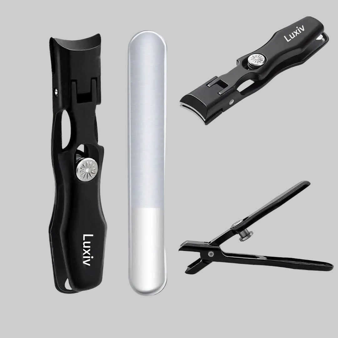 LUXIV - Premium nail clippers for thick nails with ultra-sharp blades