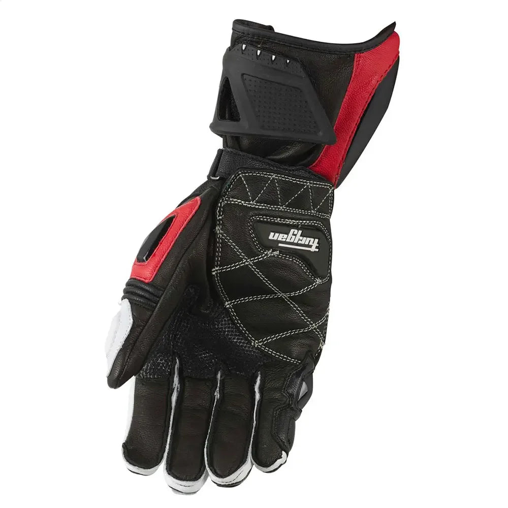 MOTOLEATHER HANDSCHOENEN – Motorradhandschoenen van leer met beschermkussentjes & ademende perforatie