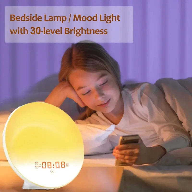 SunRise Clock – Alarm clock with sunrise simulation & nature sounds