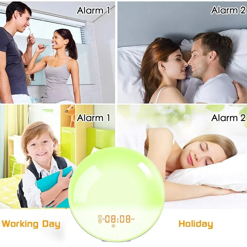 SunRise Clock – Alarm clock with sunrise simulation & nature sounds