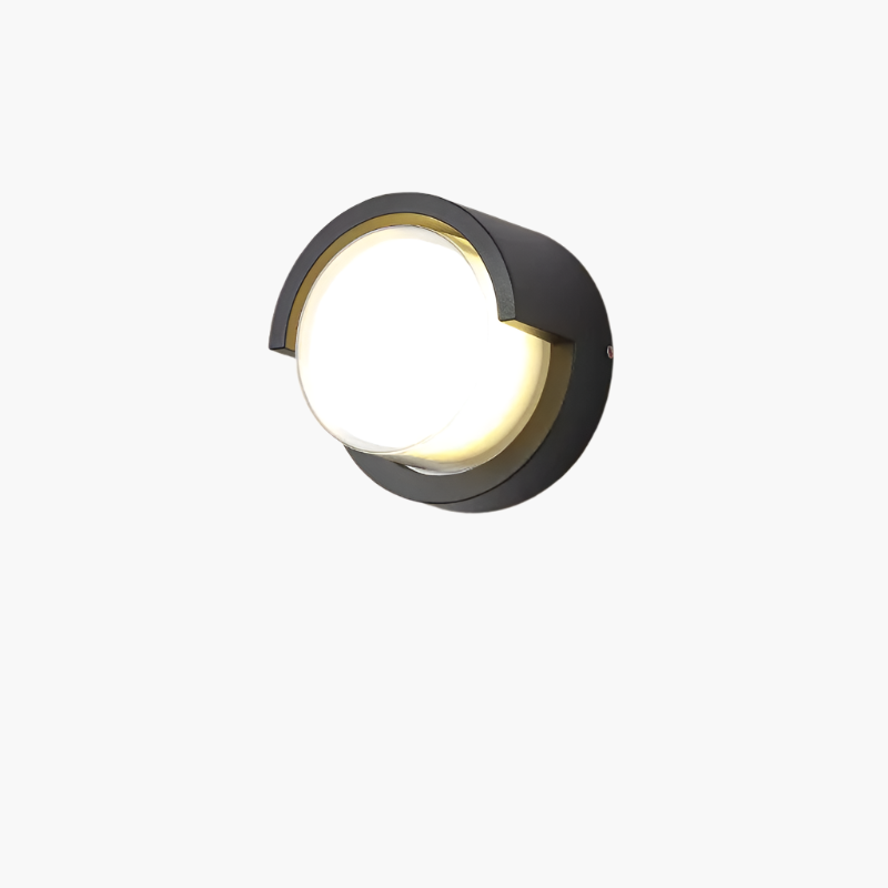 Outdoor Motion Wall Light - Modern LED outdoor wall light with motion sensor