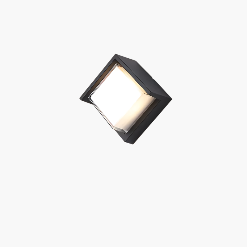 Outdoor Motion Wall Light - Modern LED outdoor wall light with motion sensor