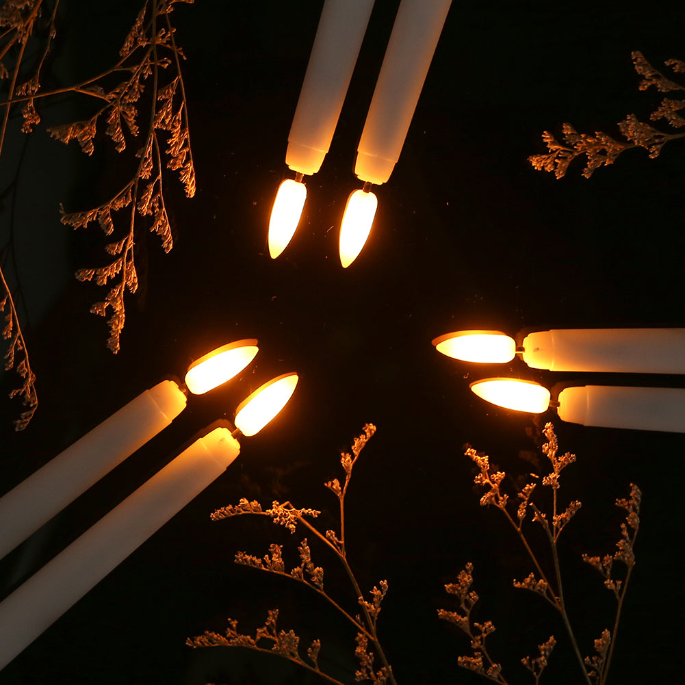 LumiCandle Standing LED Candles – Flameless Taper Candles for Stylish Decor
