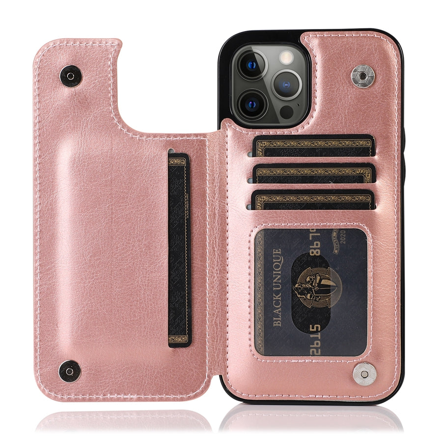 LEDERWALLET – Elegante smartphonehoes met kaarthouders