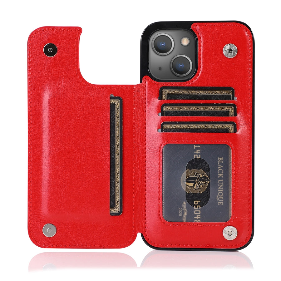 LEDERWALLET – Elegante smartphonehoes met kaarthouders
