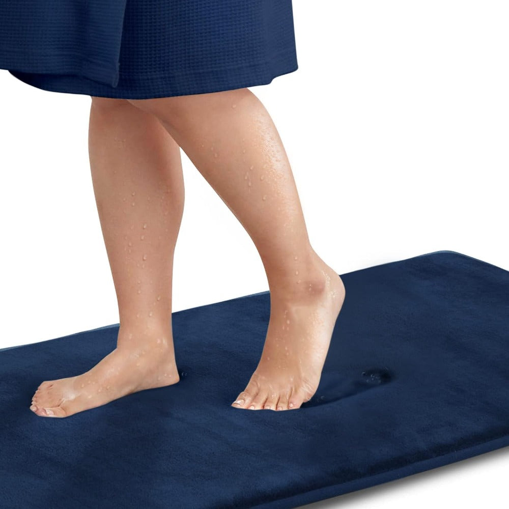 SoftStep – Luxurious Memory Foam Bath Mat for Comfort & Safety