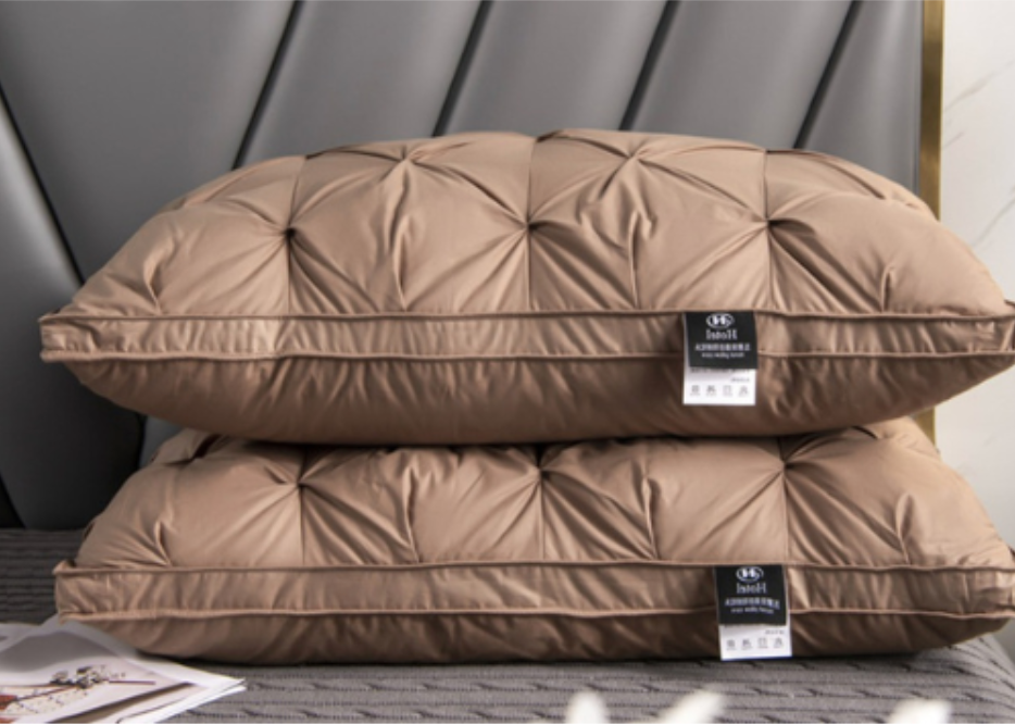 DREAMFEATHER – Almohada de plumas de ganso de lujo para un sueño reparador