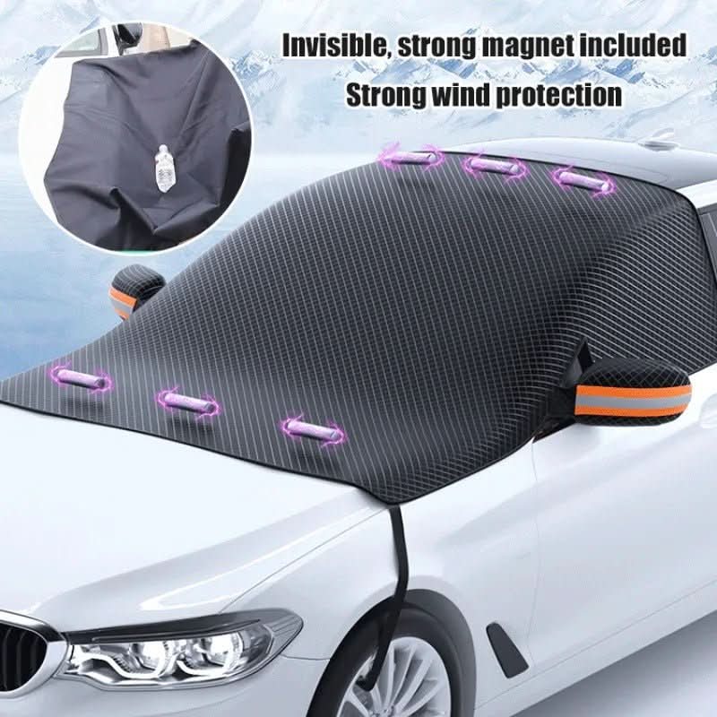 Copertura FrostGuard – Copertura magnetica per neve auto 258×114 cm