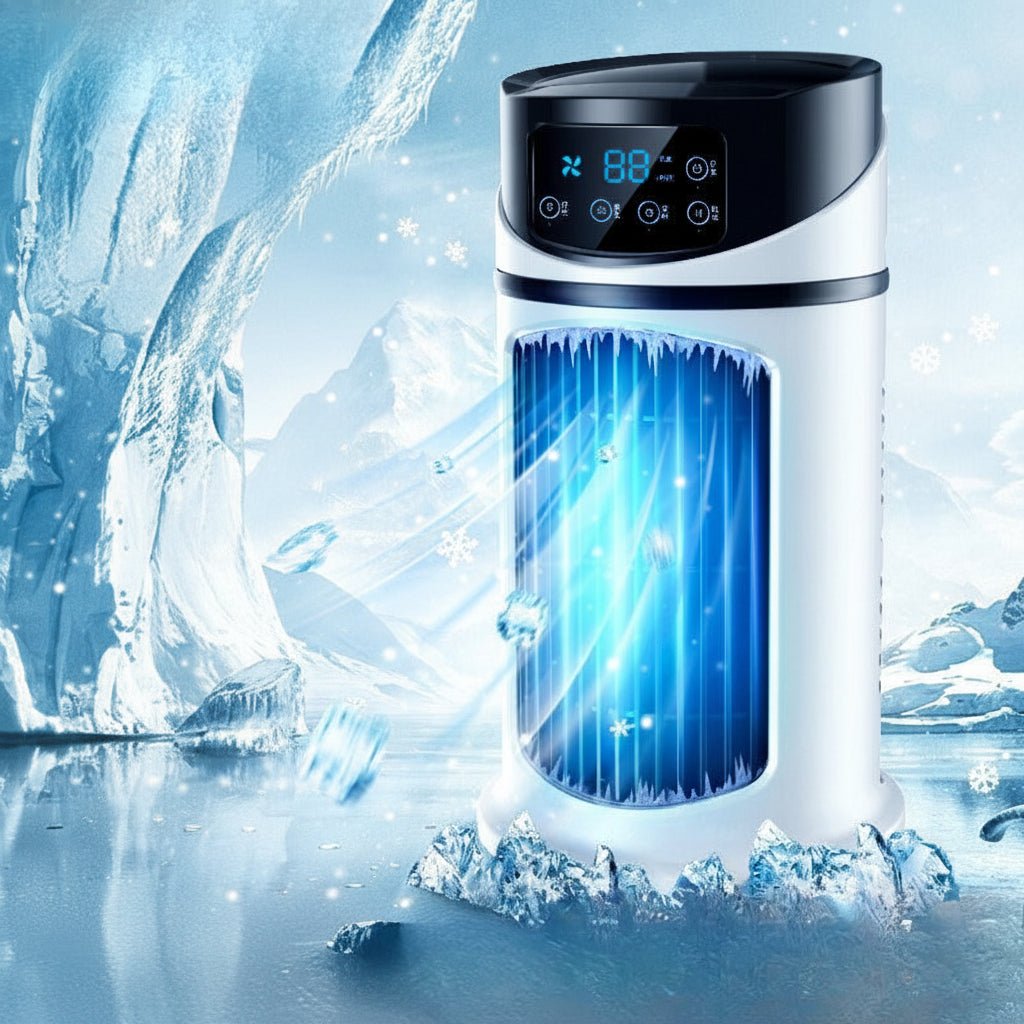 FRESHFLOW – Portable evaporative air cooler with fan and humidification