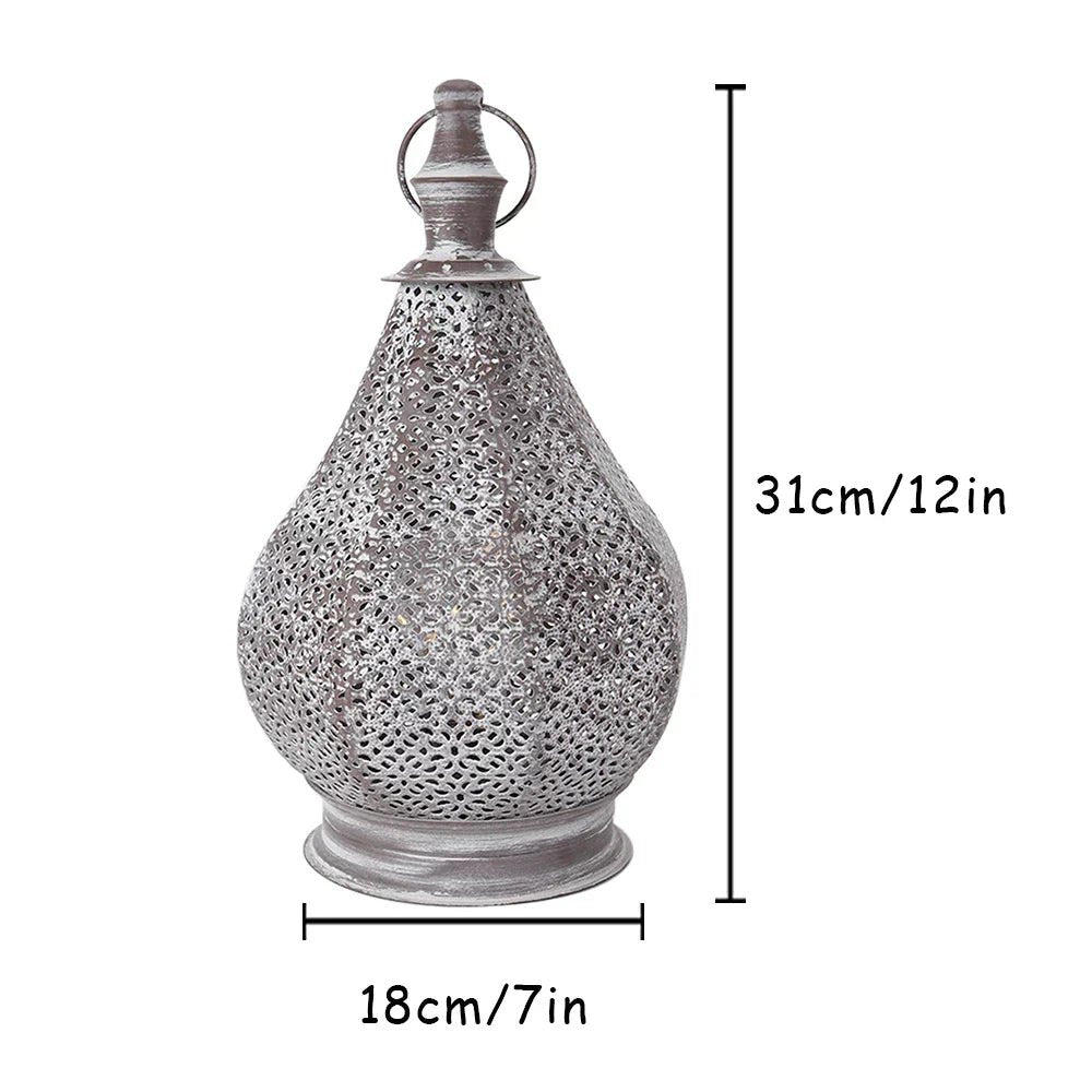 BRILLORA – Retro battery-powered table lamp for a warm glow and classic style
