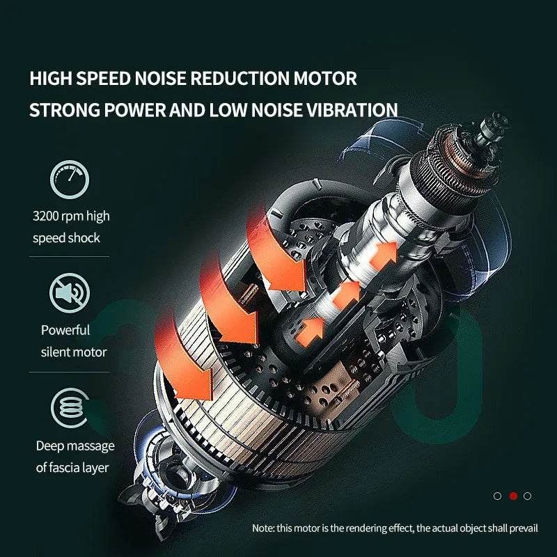 VARDIPULSE - Tragbare Massagepistole Mit Leistungsstarker Vibration Für Muskelentspannung-3