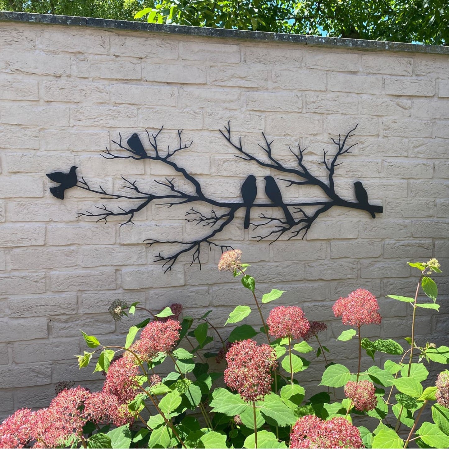 BIRDWING ART - Metal wall decoration with birds for elegant living