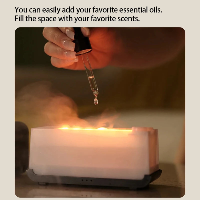 AromaMini – Compact Ultrasonic Aroma Diffuser with LED Color Change