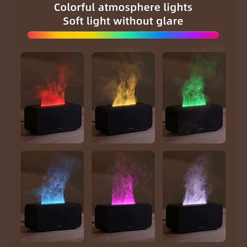 AromaMini – Compact Ultrasonic Aroma Diffuser with LED Color Change