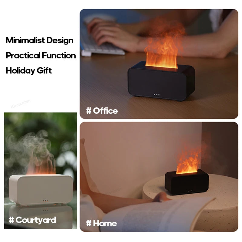 AromaMini – Compact Ultrasonic Aroma Diffuser with LED Color Change