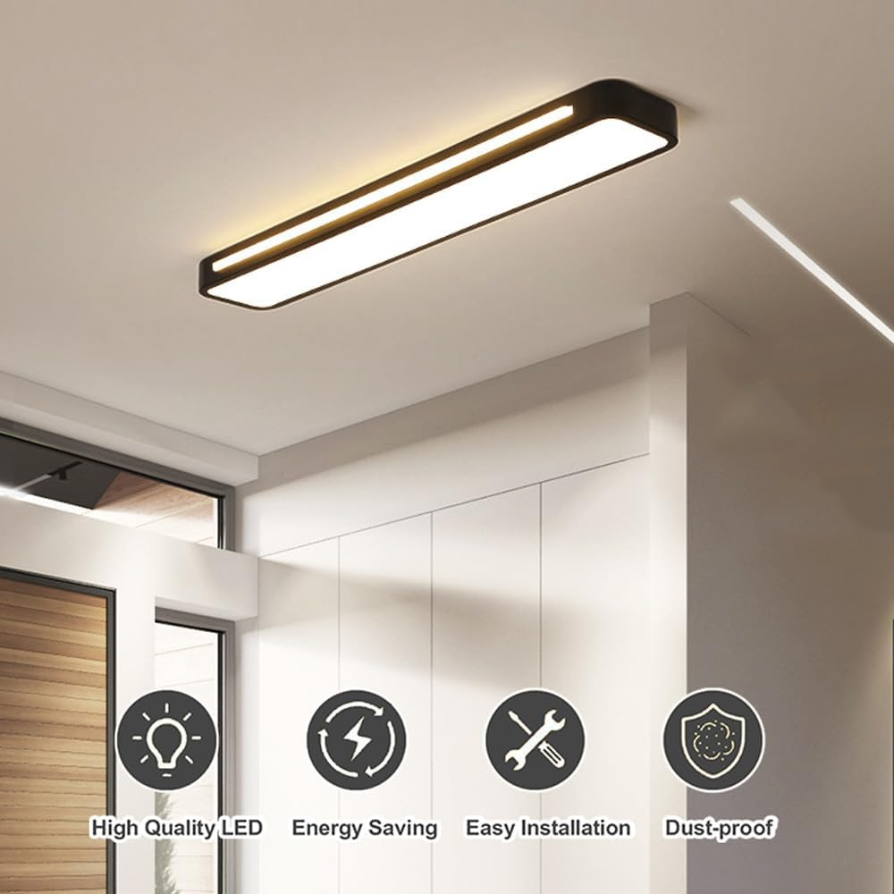 NordicLine – Minimalist LED Ceiling Light in Nordic Style