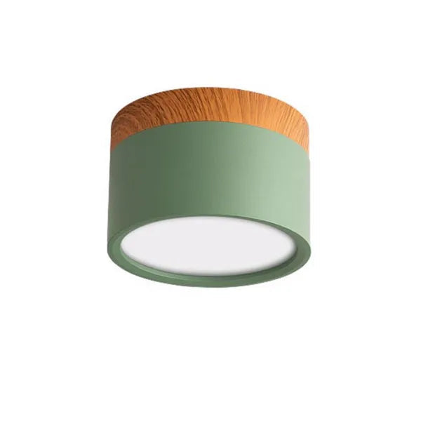 LumiNord – Moderne dimbare LED plafondlamp met houtdesign