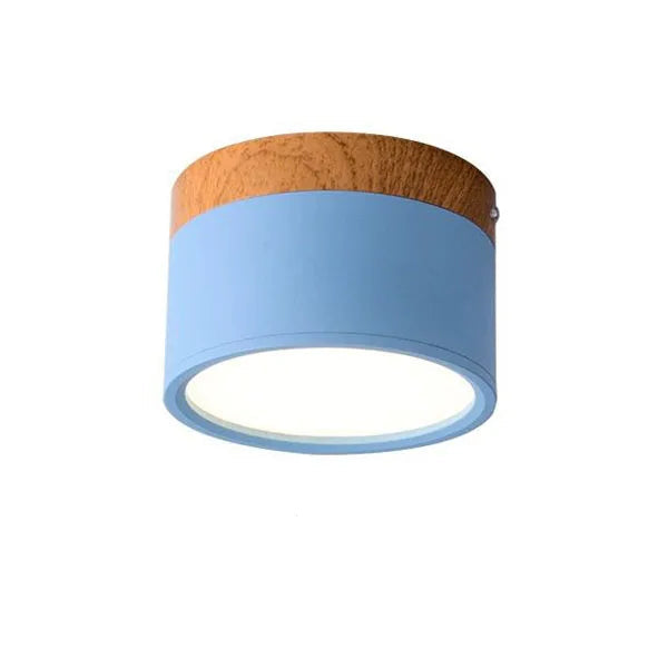 LumiNord – Moderne dimbare LED plafondlamp met houtdesign