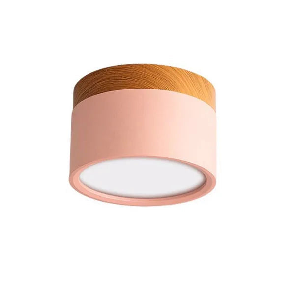 LumiNord – Moderne dimbare LED plafondlamp met houtdesign