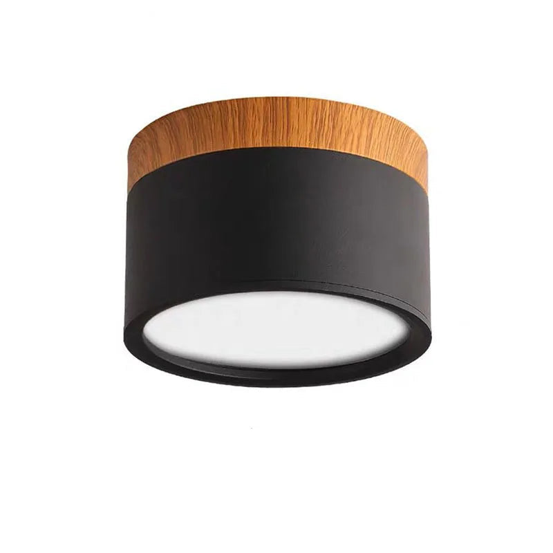 LumiNord – Moderne dimbare LED plafondlamp met houtdesign